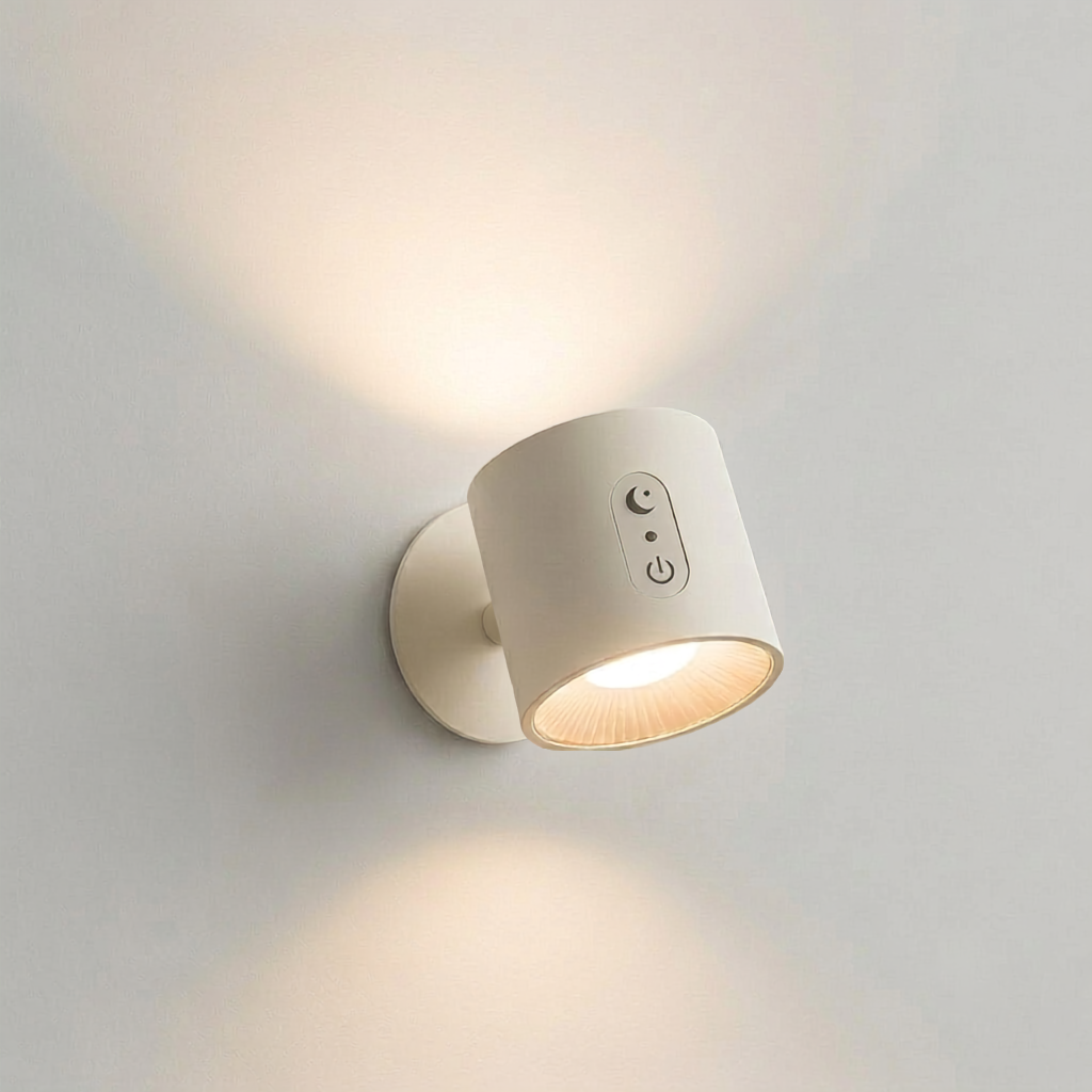 PivotGlow Duo – Rechargeable 360° Wall Light